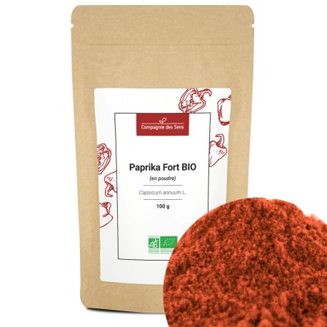 Paprika fort de Hongrie BIO - En poudre