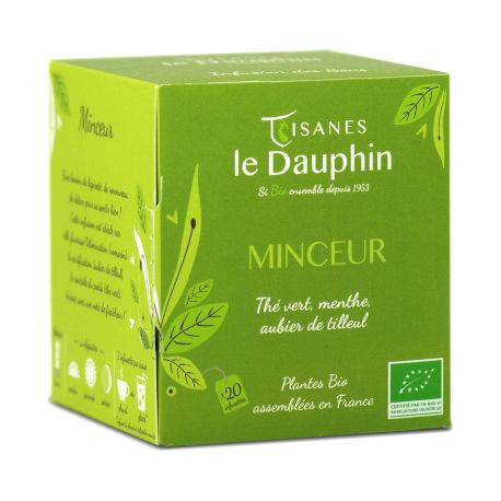 Tisane Minceur BIO en sachets - Le Dauphin