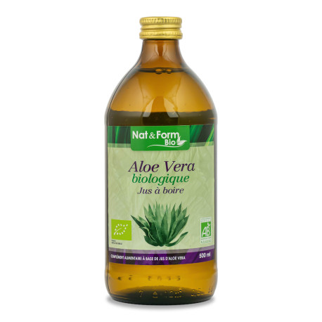 Pur Jus d'Aloe Vera Bio - Solution buvable