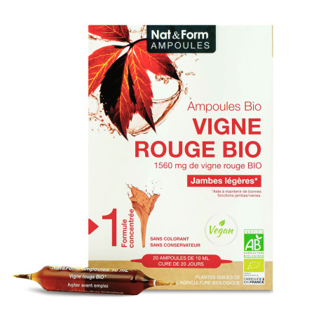 Vigne Rouge Bio - Ampoules