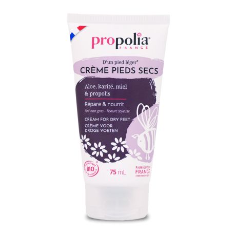 Crème Pieds Secs BIO au Miel - Propolia