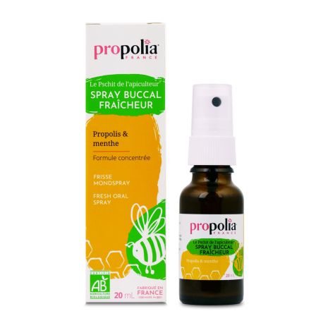 Spray Gorge Fraîcheur BIO - Propolis & Menthe