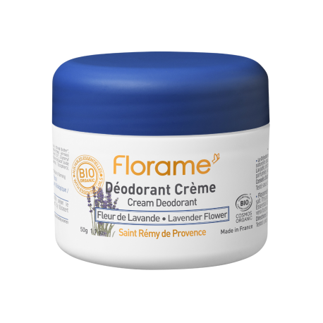 Déodorant Crème Fleur de Lavande BIO - Florame