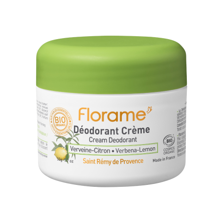 Déodorant Crème Verveine Citron BIO - Florame