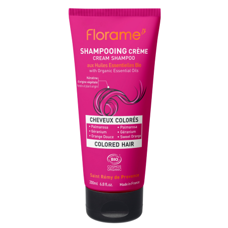 Shampoing Crème Cheveux Colorés BIO - Florame