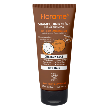 Shampoing Crème Cheveux Secs BIO - Florame