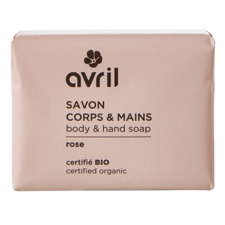 Savon Corps & Mains Rose BIO - Avril