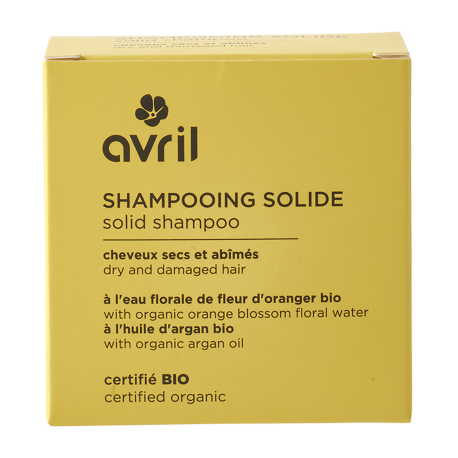 Shampooing Solide Cheveux Secs BIO - Avril