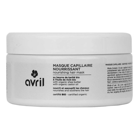 Masque Capillaire Nourrissant BIO - Avril