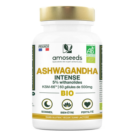 Ashwagandha Ksm 66™ BIO - Gélules Végétales