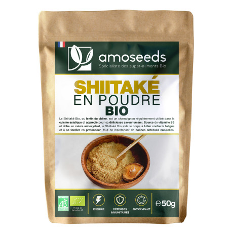 Shiitaké BIO - En Poudre