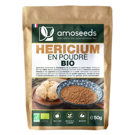 Hericium BIO - En Poudre