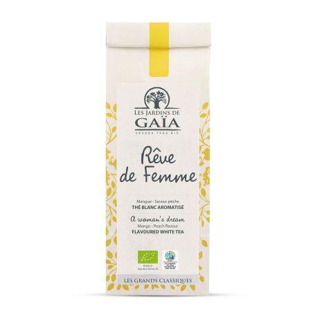 Thé Blanc BIO Rêve de Femme - Mangue, Pêche