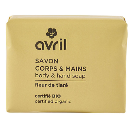 Savon Corps & Mains Fleur de Tiaré BIO - Avril