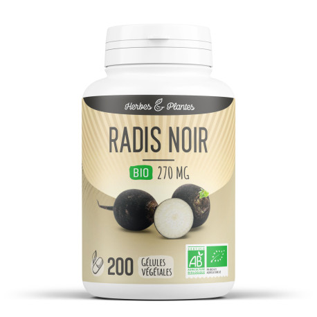 Radis Noir BIO - Gélules Végétales