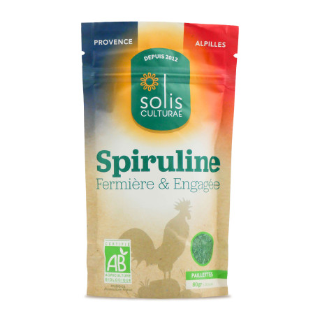 Spiruline Française & BIO - Paillettes