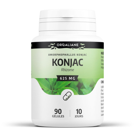 Konjac (80% de glucomannane) - Gélules