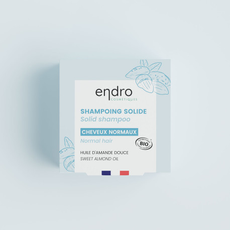 Shampoing Solide Cheveux Normaux Bio - Endro