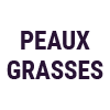 Adapté aux peaux grasses