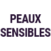 Adapté aux peaux sensibles