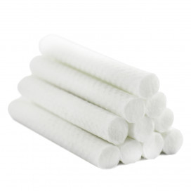 Pack de 10 mechas de algodón para stick inhalador