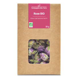 Rosa orgánica (capullos florales) 