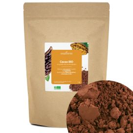 Cacao ecológico (en polvo, sin azúcares añadidos) 